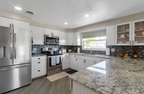 Port Charlotte House | Peaceful Canal-Front Retreat Pool, Kayaks, Bikes & Sunrise Views