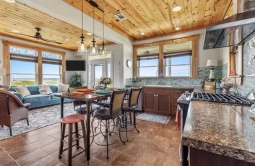 Holly Beach House | Peaceful coastal retreat with a beachfront view