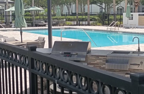 Palm Harbor House | Peaceful one bedroom Villa with Mediterranean decor