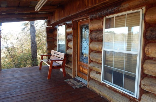 Greensboro Cabin | Peaceful, Rustic Log Cabin with fishing.