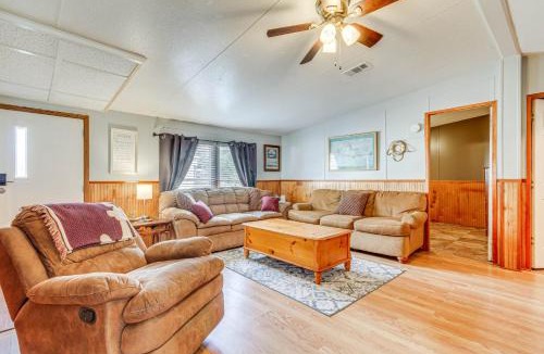 Bayou Grande Villa House | Pensacola Home w/Private Dock - 7 Mi to Beaches