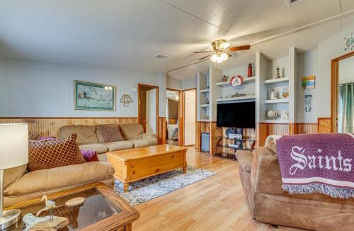 Bayou Grande Villa House | Pensacola Home w/Private Dock - 7 Mi to Beaches