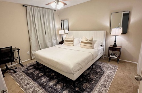 Astrodome Apartment | Perfect for extended stays in Houston med center. 30+ night stays I Free parking