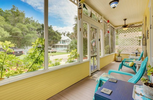 St. Augustine Cottage | Pet-friendly St Augustine Home: Steps to Downtown!