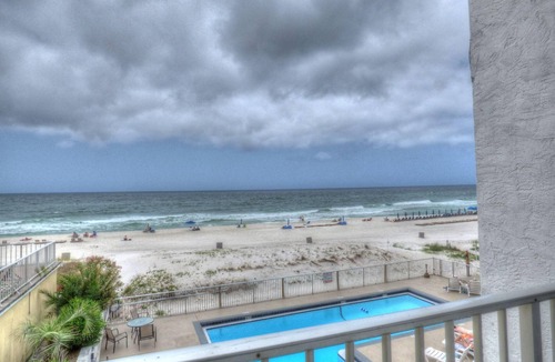 Panama City Beach Condo | Pet Friendly Gulf Views On the Beach Steps Away 2nd Floor Private Deck