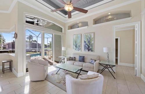 Marco Island House | Pet-friendly waterfront home with heated pool and spa