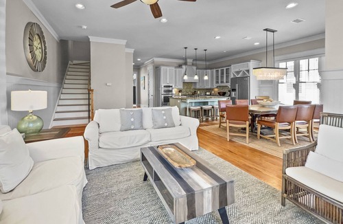 Inlet Beach House | "Pompano Palace" | Bike/Walk to Rosemary | Gulf Views | Community Pool