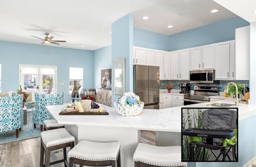 Clipper Cove Cottage | Pool, 4 min walk to Crystal Beach, Luxe home!