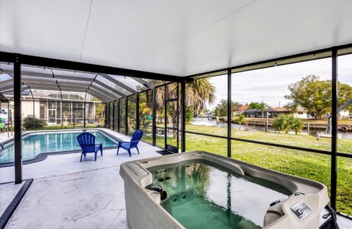 Edgewater House | Port Charlotte 4 Bedroom Pool Vacation Home on Peace River