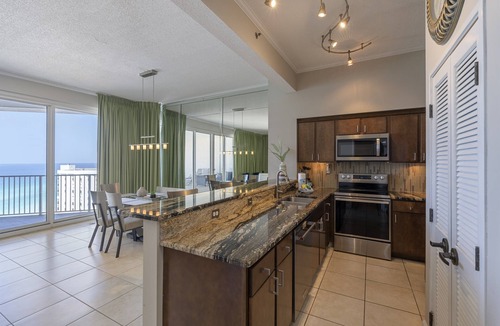 Four Mile Village Condo | Posh Beachfront Penthouse With Spectacular Gulf Views Tops'l Tides 1507