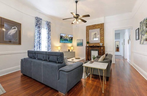 Freret Villa | Prime Uptown Villa with Backyard and EV Parking