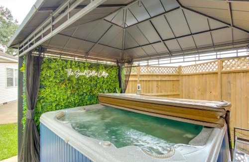Mississippi City House | Private Backyard Experience with Hot Tub!