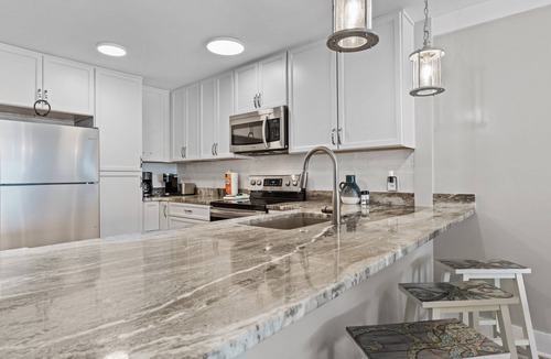 Gulf Lagoon Beach Condo | Private Balcony | Contemporary Styled | First Floor | FLPCB11