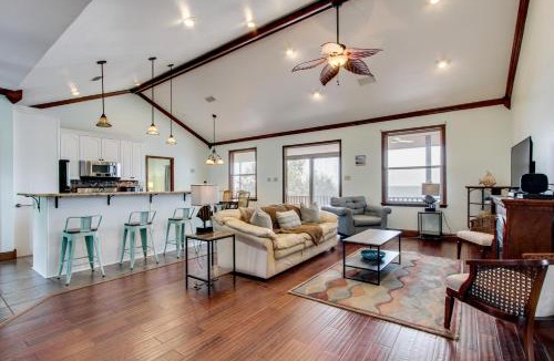 Ocean Springs House | Private Beach & Views! Stilted Ocean Springs Home