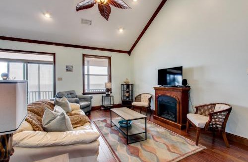 Ocean Springs House | Private Beach & Views! Stilted Ocean Springs Home