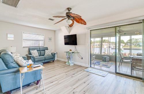 Flor-a-mar House | Private Dock! Canalfront Home: 4 Mi to Beaches