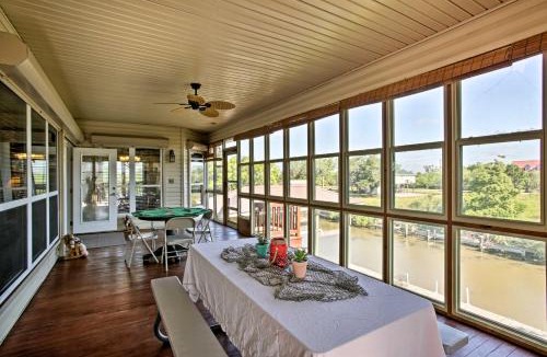 Lake Catherine House | Private Dock w/Lift: Waterfront New Orleans Home!