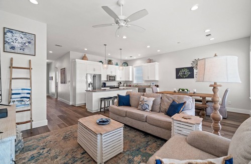 Silver Sands Beach House | Private heated pool! High speed internet -beach chair service included