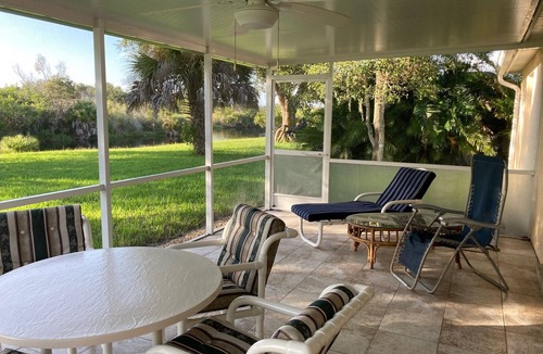 Gardens of Gulf Cove House | Private home, great sunsets over pristine canal. 10 mins to beaches