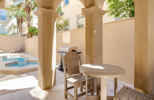Fort Walton Beach - Destin House | Private Pool and Hot Tub ~ Steps to the Beach ~ Open Living Area ~ Balcony