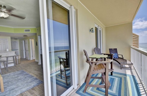 Thomas Drive Condo | Quiet, Beach Facing Master Bedroom! Spectacular Views!