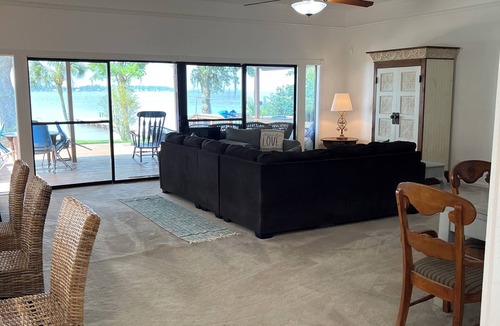 Ono Island House | Rare bay waterfront home with 145' of SANDY BEACH! Pets welcome!