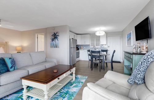 Bonita Springs Condo | Remodeled! Cozy & Charming Studio Condo! Walk to Beach! Pickleball, Beach Gear, Parking & WiFi!