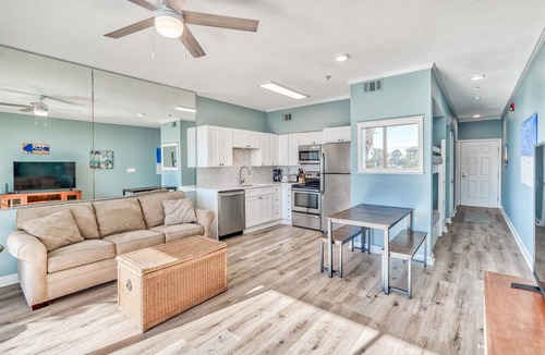 Gulf Place Condo | Renovated Kitchen and bathroom - Steps to Pool/Beach