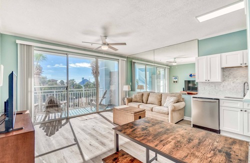Gulf Place Condo | Renovated Kitchen and bathroom - Steps to Pool/Beach