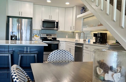 Crystal Beach Condo | Right on Crystal Beach! Complimentary Beach Service with Chairs & Umbrella!
