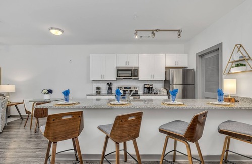 Downtown Chattanooga Condo | Riverfront Luxury Condo, walk to Aquarium & Dining