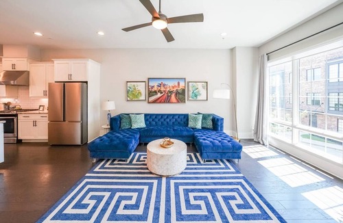 Castleberry Hill House | Rooftop with Skyline Views of Atlanta/Garage Parking/Walk to Restaurants