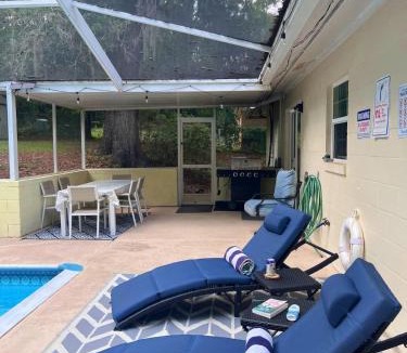 Tallahassee House | Rosemary Terrace Retreat 3bd, Pool, Pet-Friendly