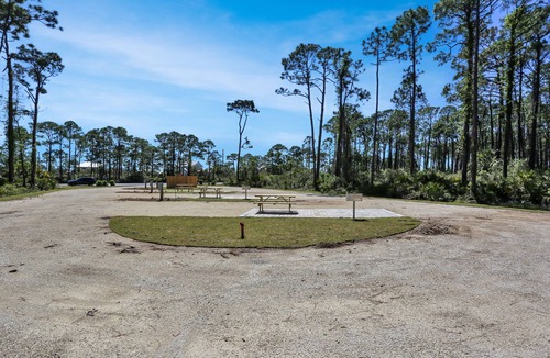 Cape San Blas RV Rental | RV Site On St Joseph's Bay, All Hookups ~ Bay Destiny 1