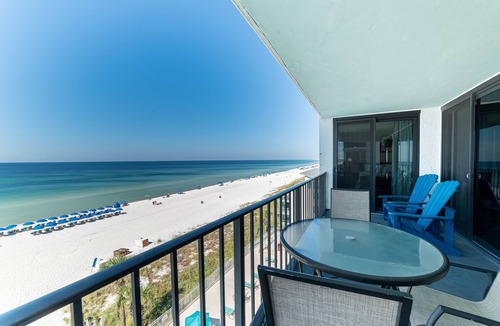Lower Grand Lagoon Condo | Sail Away-PCB, FL Beachfront-3BD/3BA-2 Beachfront Family Getaway-Covered Parking