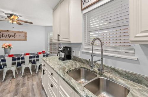 Gulf Lagoon Beach House | Sand Castle-Pool, Game Rooms, covered outdoor space with tiki bar, 1min walk to beach