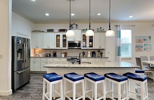 Crystal Beach House | Sand Pebble | Pet Friendly, Pool, Walk to Beach!