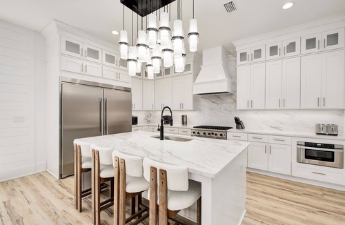 Avalon Beach Estates House | Sea La Vie: Private beach steps away, Golf cart, Heated pool & hot tub