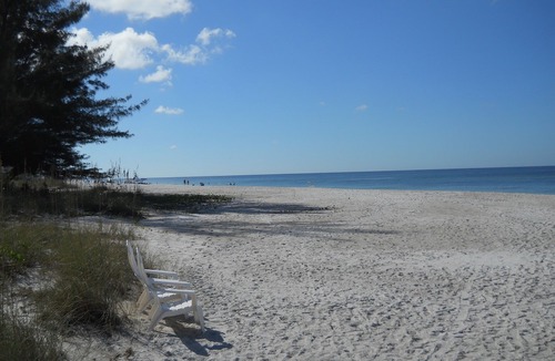 Holmes Beach Condo | Seaside Bungalow - Beautiful Gulf of Mexico beach and heated pool