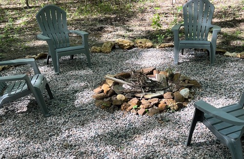 Kingston Cabin | Secluded cabin in the woods with a loft on 25 acres with private walking trails.