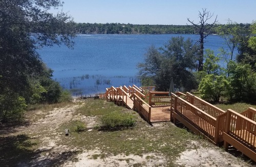 Fountain House | Secluded Lakehouse on 100-acre Spring-fed Lake