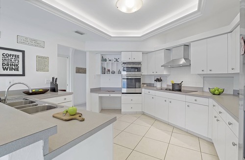 Marco Island House | Serene waterfront home w/pool, spa, & water view