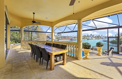 Marco Island House | Serene waterfront home w/pool, spa, & water view