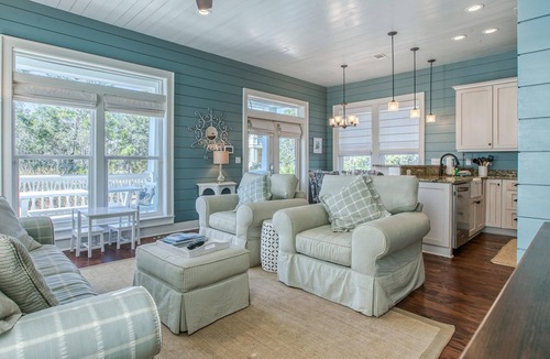 Lakeside at Blue Mountain Beach House | Shades of Blue, beautiful 4 bedroom home in Blue Mountain Beach! New rental!