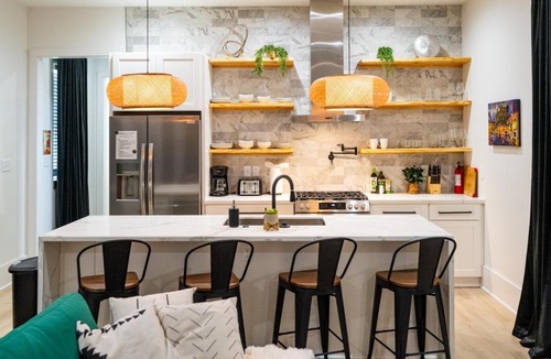 Tulane - Gravier House | Shimmering New NOLA Home TVs in Bedrooms & Parking