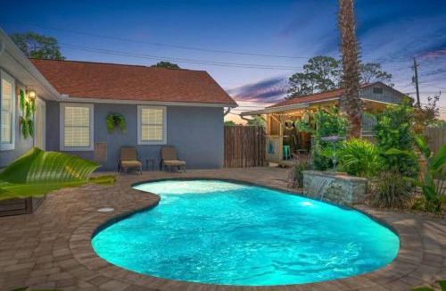 Thomas Drive House | Shipwrecked - Private Pool Home, Game Room, 5 Min to Beach, Pets OK, & More!