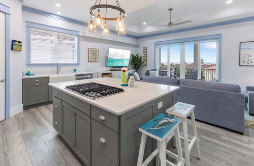 Fort Bay House | Shore Beats Work - Gulf Views, Pool, Elevator, Beach Access