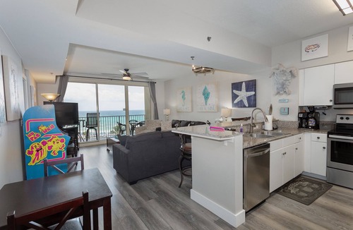 Panama City Beach Condo | Shores of Panama 611 2BR! Amazing Remodel and Same Floor Parking!
