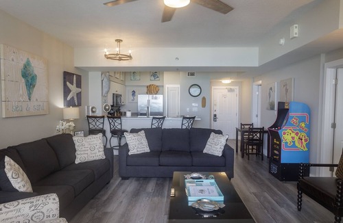 Panama City Beach Condo | Shores of Panama 611 2BR! Amazing Remodel and Same Floor Parking!