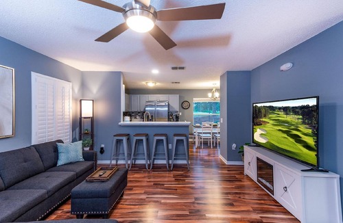 Haines City House | Southern Dunes Pool Home w Golf Cart Available